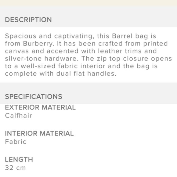 Burberry red leather trim dots barrel Boston bag - Picture 8 of 9